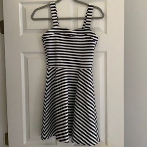 Abercrombie Kids Navy and White Dress